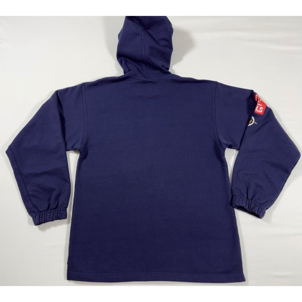 Vintage Helly Hansen Sailing/Racing Hoodie Nautical Blue Regatta Racing Made USA - Picture 4 of 9